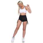 Damen Sport-BH ohne Bügel in 5 Farben, Mittlere Stützkraft Weiß XS