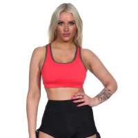Damen Sport-BH ohne Bügel in 5 Farben, Mittlere...