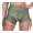 Damen Sport Shorts Hotpants kurz Radler Fitness; Khaki M/L