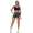 Damen Sport Shorts Hotpants kurz Radler Fitness; Grafit XS/S