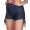 Damen Sport Shorts Hotpants kurz Radler Fitness; Grafit XS/S