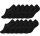 24 Paar Sneaker Viskose Socken Damen & Herren Atmungsaktiv Sport Socken,  24 Paar, schwarz 43-46