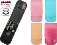 3-teiliges Solingen Maniküre Set mit Leder Etui,...