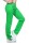 Damen Jogginghose lang Sport-Hose Baumwolle mit Tasche; Grün L/40