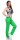 Damen Jogginghose lang Sport-Hose Baumwolle mit Tasche; Grün L/40