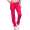 Damen Jogginghose lang Sport-Hose Baumwolle mit Tasche; Pink S/36