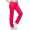 Damen Jogginghose lang Sport-Hose Baumwolle mit Tasche; Pink S/36