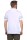 Herren Poloshirt T-Shirt Polo-Hemd Kurzarm,  Weiß XL