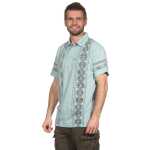 Herren Poloshirt T-Shirt Polo-Hemd Kurzarm,  Pistazie L
