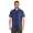 Herren Poloshirt T-Shirt Polo-Hemd Kurzarm,  Dunkelblau L