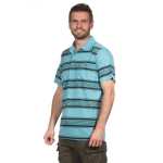Herren Poloshirt Sommer Polo-Hemd Kurzarm gestreift, M L XL 2XL