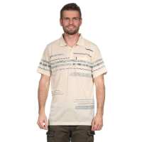 Herren Poloshirt Sommer Polo-Hemd Kurzarm mit Muster,...