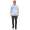 Herren Poloshirt Sommer Polo-Hemd Kurzarm mit Muster,  Hellblau M