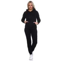 Damen Jogginganzug Freizeitanzug mit Kapuzenpullover;...