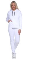 Damen Jogginganzug Freizeitanzug mit Kapuzenpullover;...