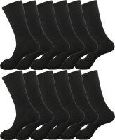 12 Paar Herren Socken in klassischer Form Freizeit Anzug...