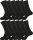 12 Paar Herren Socken in klassischer Form Freizeit Anzug Business, 12 Paar/43-46