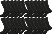 24 Paar Herren Socken in klassischer Form Freizeit Anzug...