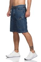 Herren 3/4 kurze-Hose Jeans Short Bermuda Capri; 32 34 36 38 40 42