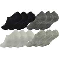 12 Paar Damen Herren Sneaker unsichtbar im Schuh Sport...