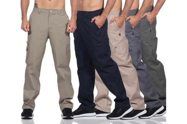 Herren Cargohose Cargo Hose Freizeithose M L XL 2XL 3XL
