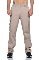 Herren Cargohose Cargo Hose Freizeithose;  Beige L/50