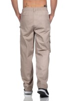 Herren Cargohose Cargo Hose Freizeithose;  Beige L/50