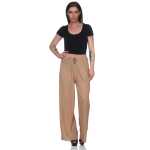 Damen Sommer Chiffon Hose Sommer Strandhose Lässig