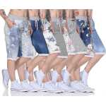 Damen Bermuda Shorts kurze Sommer Hose; S/M/L