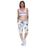 Damen Bermuda Shorts kurze Sommer Hose; S/M/L