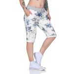 Damen Bermuda Shorts kurze Sommer Hose; S/M/L