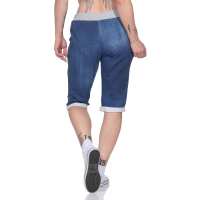Damen Bermuda Shorts kurze Sommer Hose;  Muster 10 S/M/L