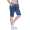 Damen Bermuda Shorts kurze Sommer Hose;  Muster 10 S/M/L