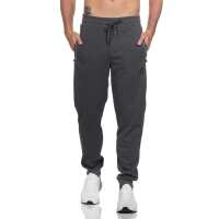 Herren Jogginghose Freizeithose mit Taschen Sport-Hose GYM,  Anthrazit 2XL