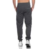 Herren Jogginghose Freizeithose mit Taschen Sport-Hose GYM,  Anthrazit 2XL
