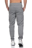 Herren Jogginghose Freizeithose mit Taschen Sport-Hose GYM,  Grau L