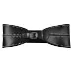 Damen Nieten Gürtel Stretchgürtel Breiter Hüftgürtel Taillengürtel in schwarz 75 bis 90