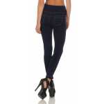 Damen Leggings Denim-Look Hohe Taille Jeans Skinny Röhre, S M L XL 2XL