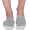 6 12 Paar Damen Füßlinge Ballerina Unsichtbare Sneaker Sport Socken mit Rutschfest Silikon,