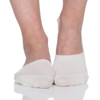 6 Paar Damen Füßlinge Ballerina Unsichtbare Sneaker Sport Socken mit Rutschfest Silikon, 6 Paar, Mix/35-38