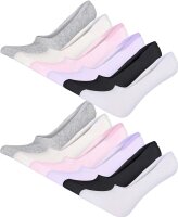 12 Paar Damen Füßlinge Ballerina Unsichtbare...