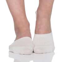 12 Paar Damen Füßlinge Ballerina Unsichtbare Sneaker Sport Socken mit Rutschfest Silikon, 12 Paar, Mix/35-38