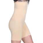 Damen Bauch-Weg-Effekt Formt Sofort Body Shaper Nahtlos Hohe Taille;  Beige-XL/XXL
