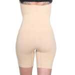 Damen Bauch-Weg-Effekt Formt Sofort Body Shaper Nahtlos Hohe Taille;  Beige-XL/XXL