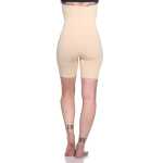 Damen Bauch-Weg-Effekt Formt Sofort Body Shaper Nahtlos Hohe Taille;  Beige-XL/XXL