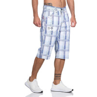 Herren 3/4  Kurze Hose Bermuda Shorts Karo Sommer /  Muster 2-29