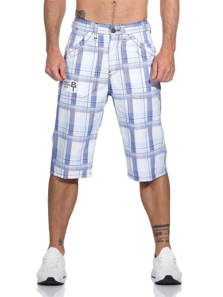 Herren 3/4  Kurze Hose Bermuda Shorts Karo Sommer /  Muster 2-32