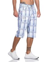 Herren 3/4  Kurze Hose Bermuda Shorts Karo Sommer /  Muster 2-32