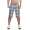 Herren 3/4  Kurze Hose Bermuda Shorts Karo Sommer /  Muster 3-32