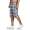 Herren 3/4  Kurze Hose Bermuda Shorts Karo Sommer /  Muster 3-32